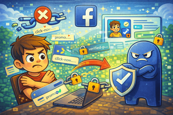 Facebook Dichiarra Guerra ai Link Esterni Stretta Imminente per i Profili Non Verificati