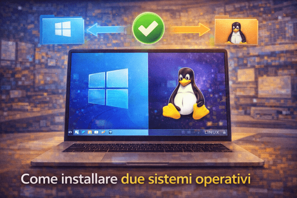 Come installare due sistemi operativi