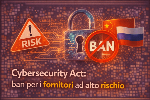 Cybersecurity Act l’Europa alza il muro e prepara il ban per i fornitori ad alto rischio