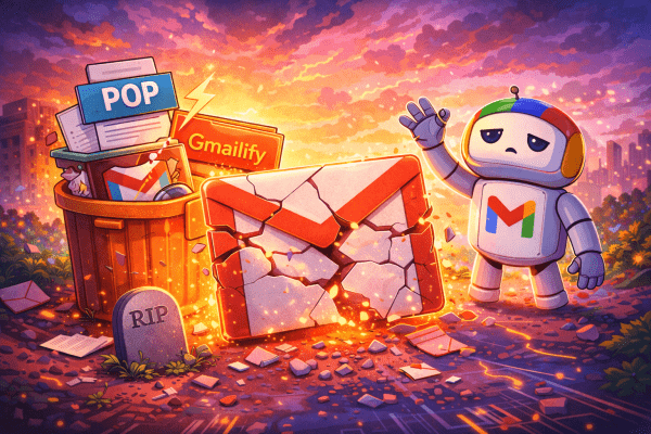 Gmail cambia per sempre addio a POP e Gmailify