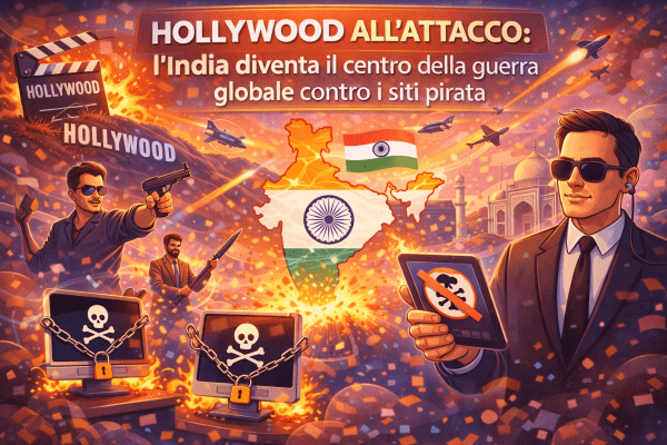La nuova offensiva antipirateria passa dall’India Hollywood sposta il fronte decisivo
