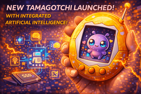 Lanciato nuovo Tamagotchi con Intelligenza Artificiale integrata