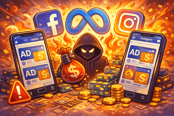 Miliardi di Dollari incassati grazie agli Annunci Fraudolenti su Facebook e Instagram
