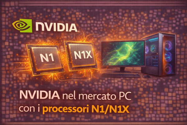 NVIDIA nel mercato PC con i processori N1 N1X