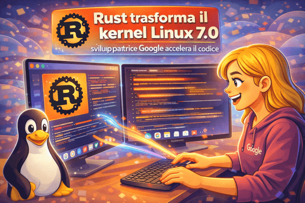 Rust trasforma il kernel Linux 7.0 una sviluppatrice Google accelera il codice