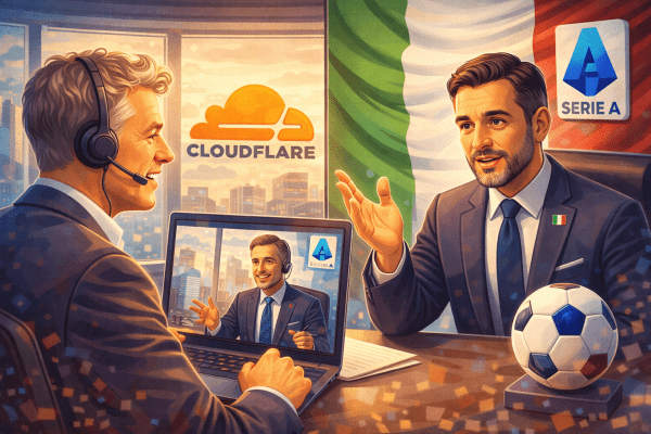 Scontro aperto sul blocco dei siti la Lega Serie A replica al vertice di Cloudflare