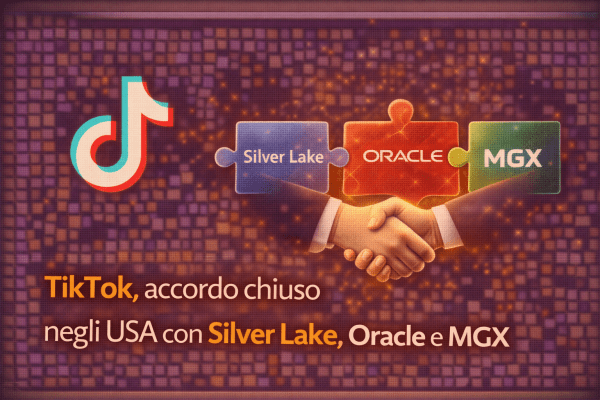 TikTok, accordo chiuso negli USA con Silver Lake, Oracle e MGX svolta storica per il futuro della piattaforma