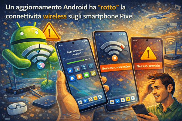 Un aggiornamento Android ha “rotto” la connettività wireless sugli smartphone Pixel