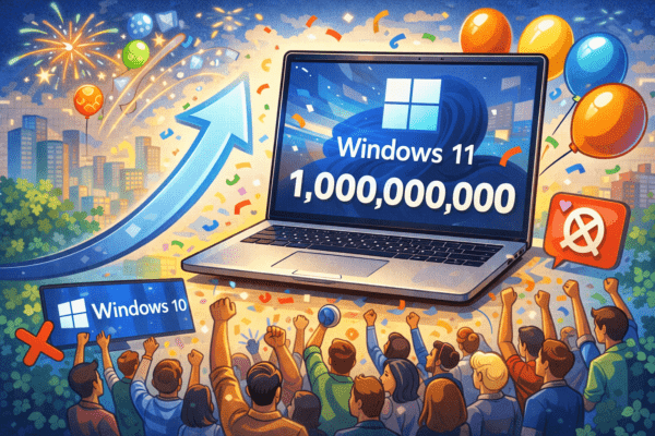 Windows 11 supera 1 miliardo di utenti più velocemente di Windows 10
