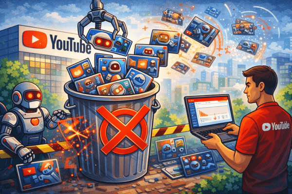 YouTube inizia a rimuovere i canali pieni di contenuti AI di bassa qualità