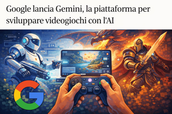 ora i giochi li crei con l'AI di Google