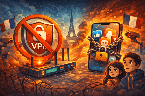 Blocco delle VPN in Francia dopo i limiti ai social per i minori si apre un fronte pericoloso