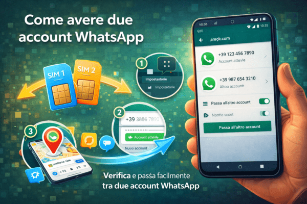 Come avere due account WhatsApp