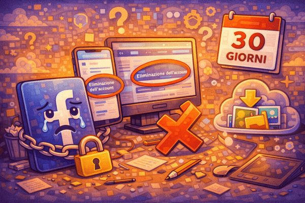 Come chiudere un profilo Facebook