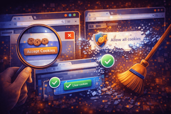 Come eliminare i cookie banner