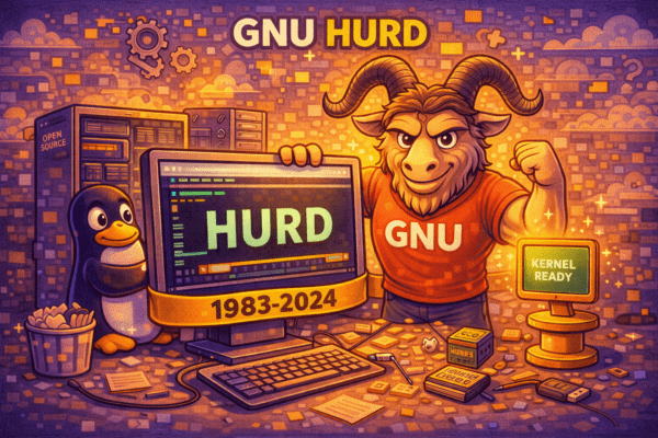 GNU Hurd, dopo quasi 40 anni pronto il kernel che non ha sviluppato Linus Torvalds