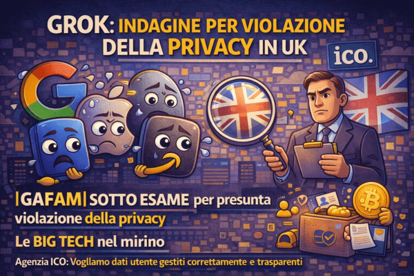 Grok indagine per violazione della privacy in UK