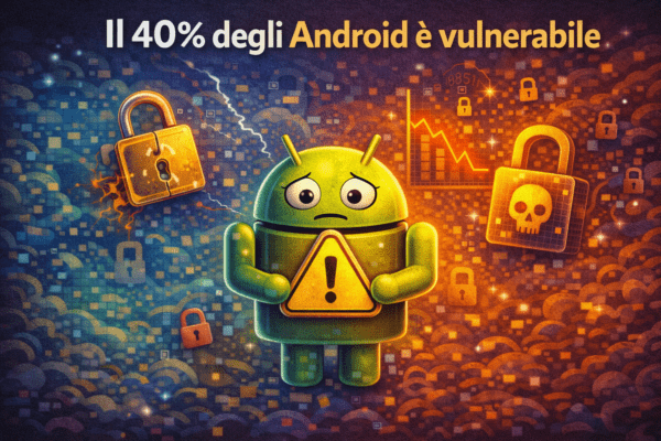 Il 40% degli Android è vulnerabile