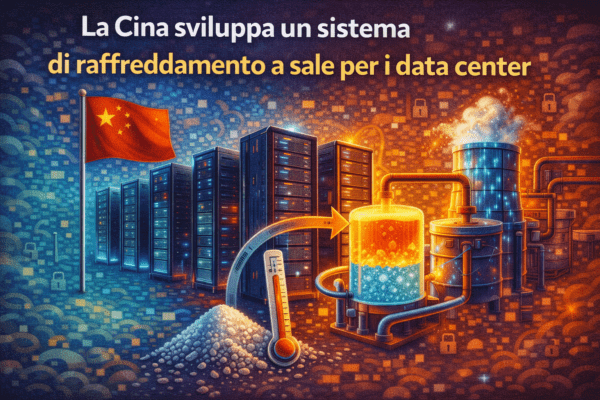 La Cina sviluppa un sistema di raffreddamento a sale per i data center