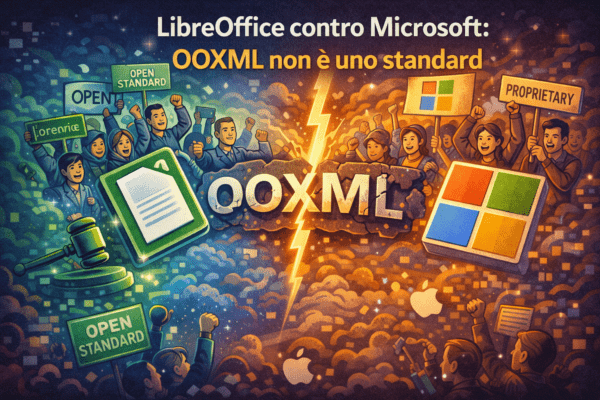 LibreOffice contro Microsoft OOXML non è uno standard