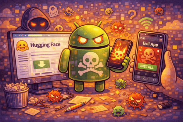 Malware Android distribuito tramite Hugging Face quando l’AI open source diventa un vettore di rischio