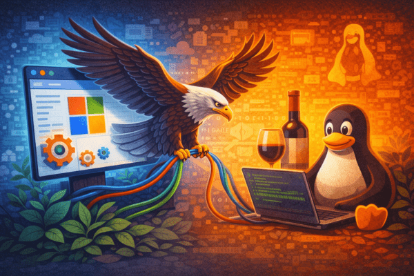 Nuova era per Wine con Eagle i programmi Windows si configurano da soli su Linux