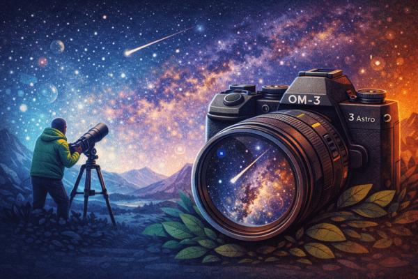 OM System presenta OM 3 Astro la mirrorless pensata per l’astrofotografia