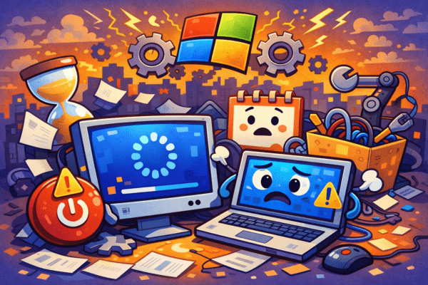 PC Windows non si spengono più il caos degli aggiornamenti Microsoft continua