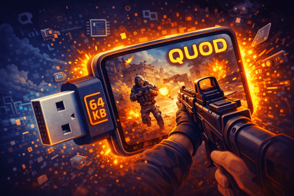 QUOD, l’FPS che entra in 64 KB e riscrive le regole dello sparatutto