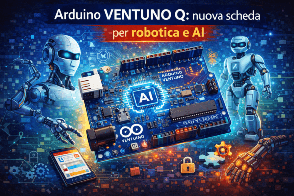 Arduino VENTUNO Q nuova scheda per robotica e AI