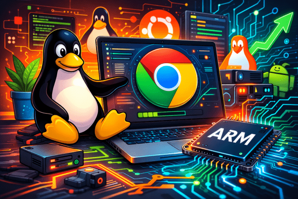 Chrome sui dispositivi Linux con architettura ARM entro la fine dell'anno