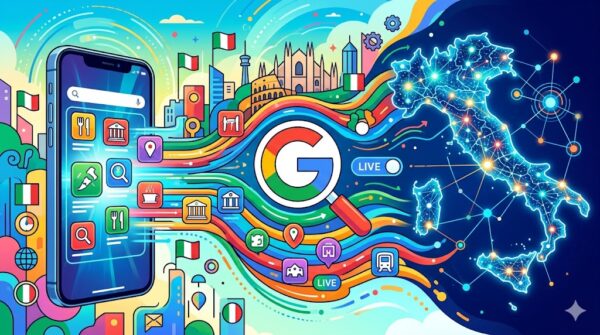 Google Ricerca Live l'intelligenza artificiale in tempo reale sbarca in Italia