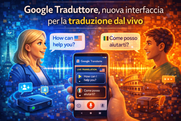 Google Traduttore, nuova interfaccia per la traduzione dal vivo