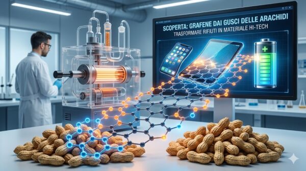 Grafene dai gusci delle arachidi la scoperta che trasforma i rifiuti in materiale hi tech
