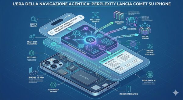 L’era della navigazione agentica Perplexity lancia Comet su iPhone
