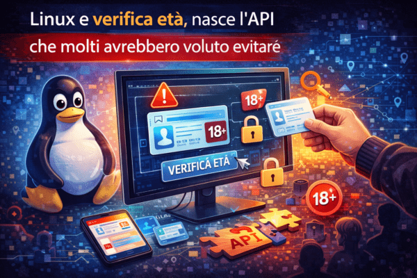 Linux e verifica età, nasce l’API che molti avrebbero voluto evitare