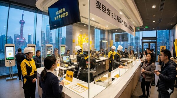 McDonald’s testa robot umanoidi in un ristorante di Shanghai