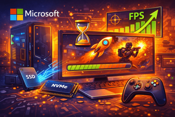 Microsoft presenta DirectStorage 1.4 più FPS e caricamenti più rapidi nei giochi
