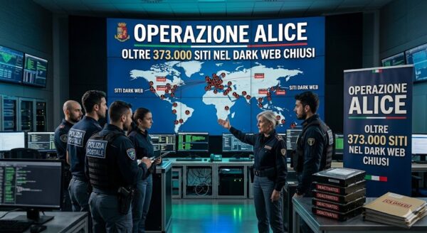 Operation Alice chiusi oltre 373.000 siti nel dark web