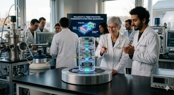 Realizzato il primo prototipo funzionante di batteria quantistica