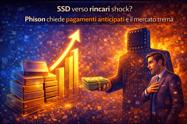 SSD verso rincari