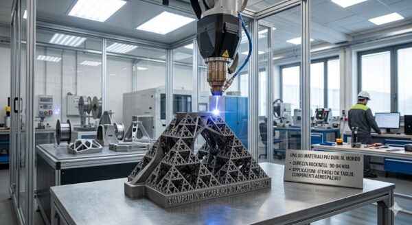 Stampato in 3D uno dei materiali più duri al mondo