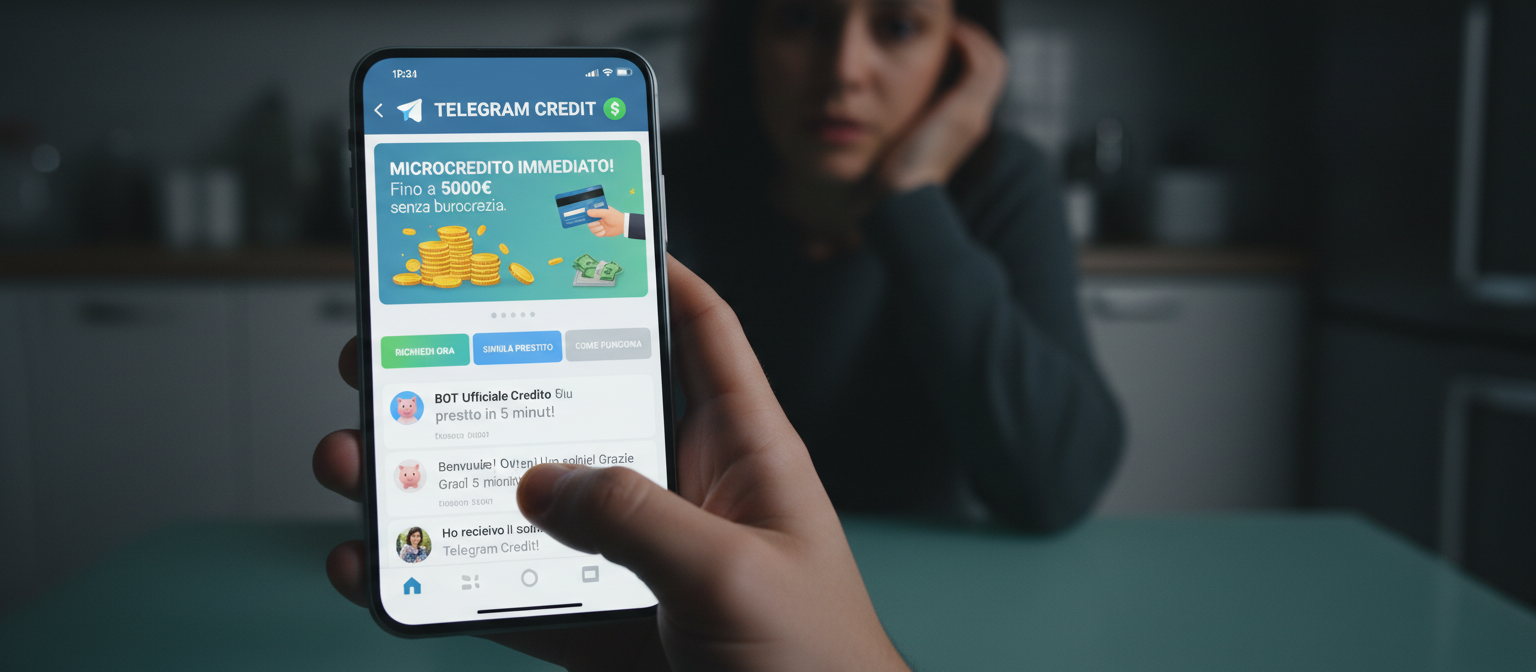 Attenzione alla falsa app Telegram che concede microcrediti: la truffa