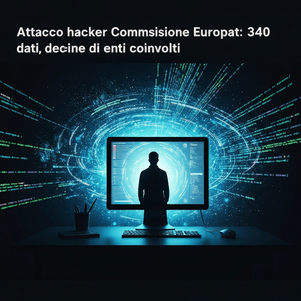 European Commission hit by hacker attack, 340 GB of data stolen.