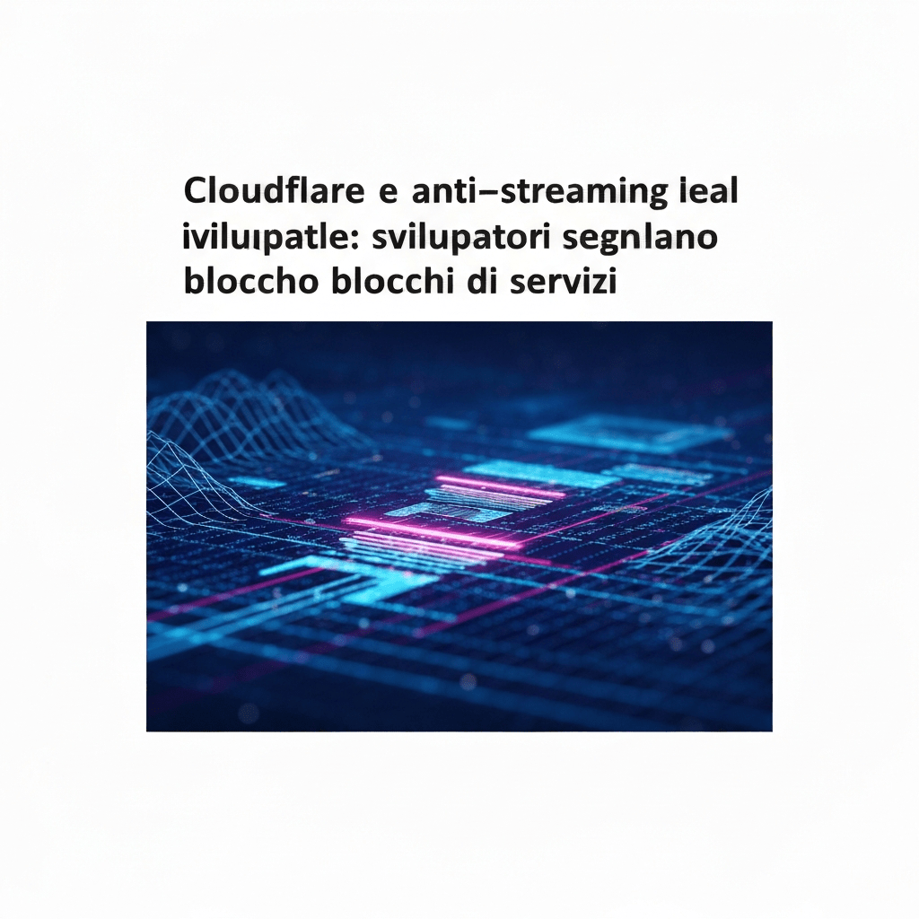 Cloudflare's anti-illegally-streaming service for developers.