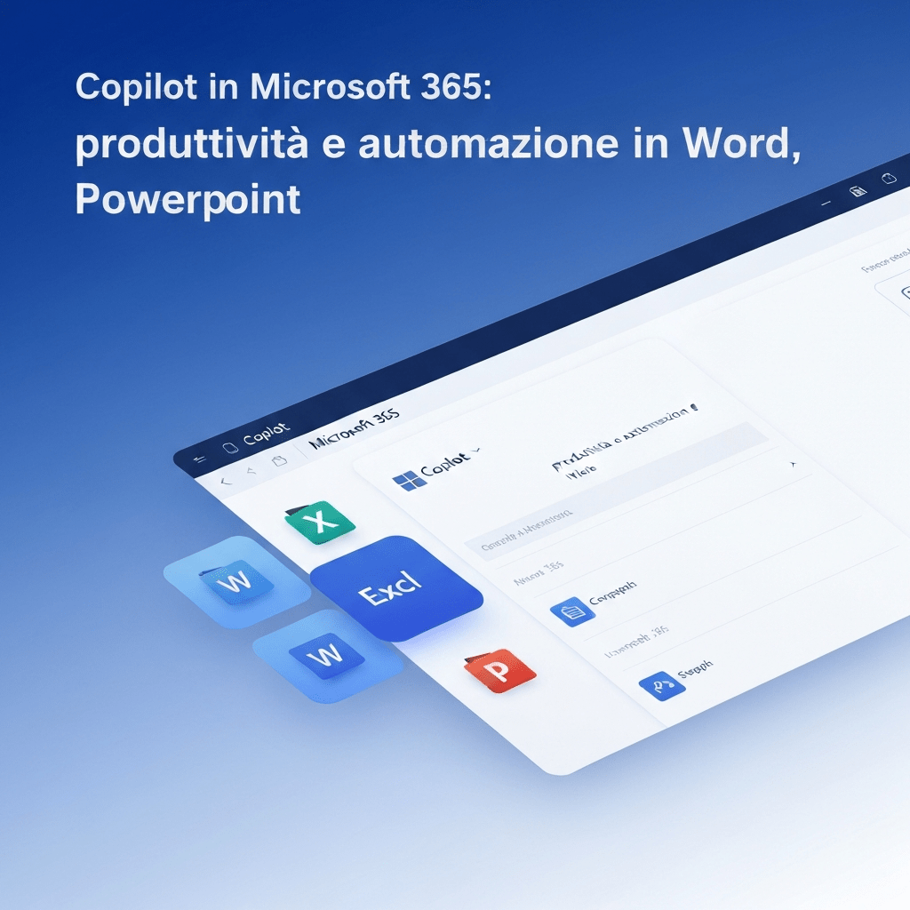 Microsoft Copilot in Microsoft 365 helps with productivity and automation.