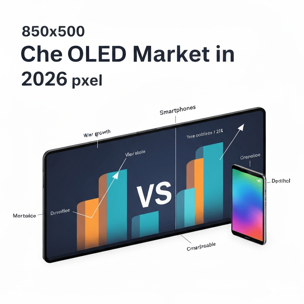 OLED growth at risk in 2026 due to slowing smartphone demand
