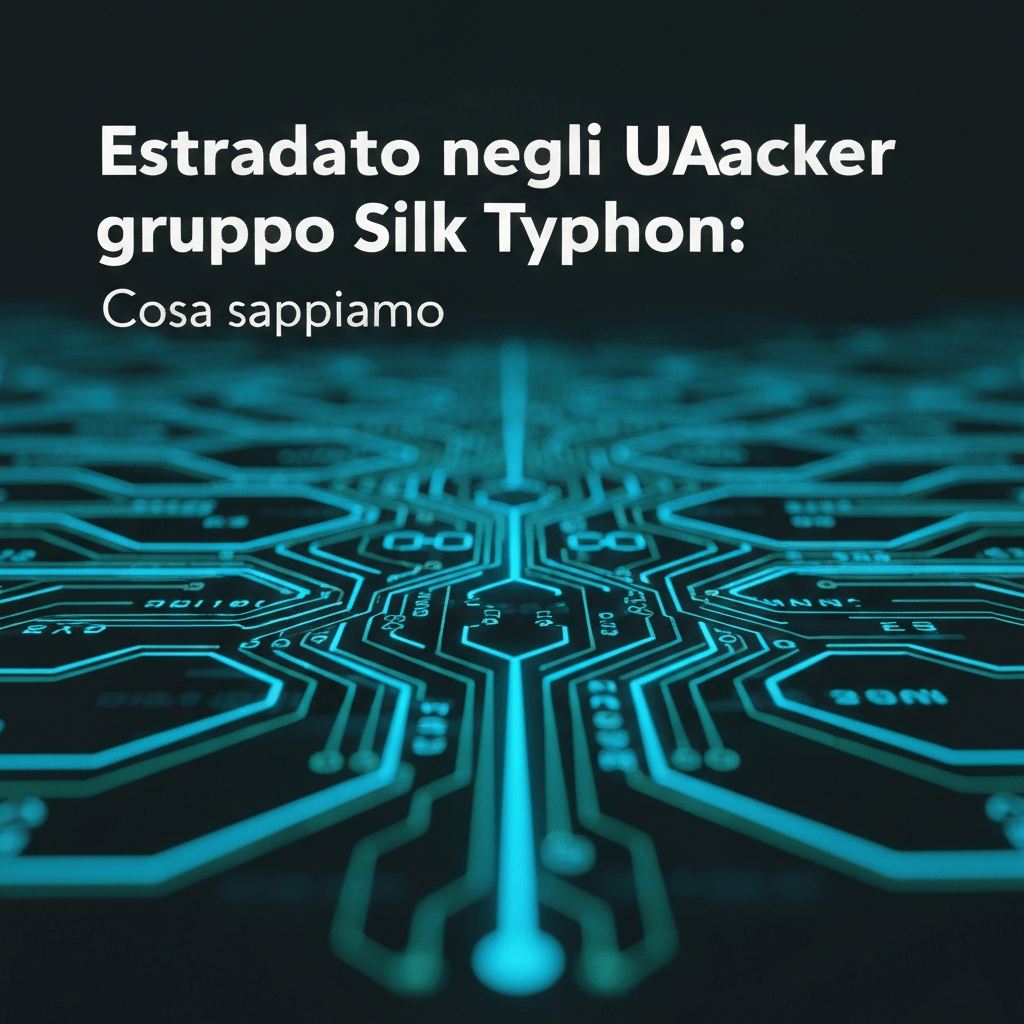 Silk Typhoon hacker illustration for Estradato negli USA hacker del gruppo Silk Typhoon: Cosa sappiamo