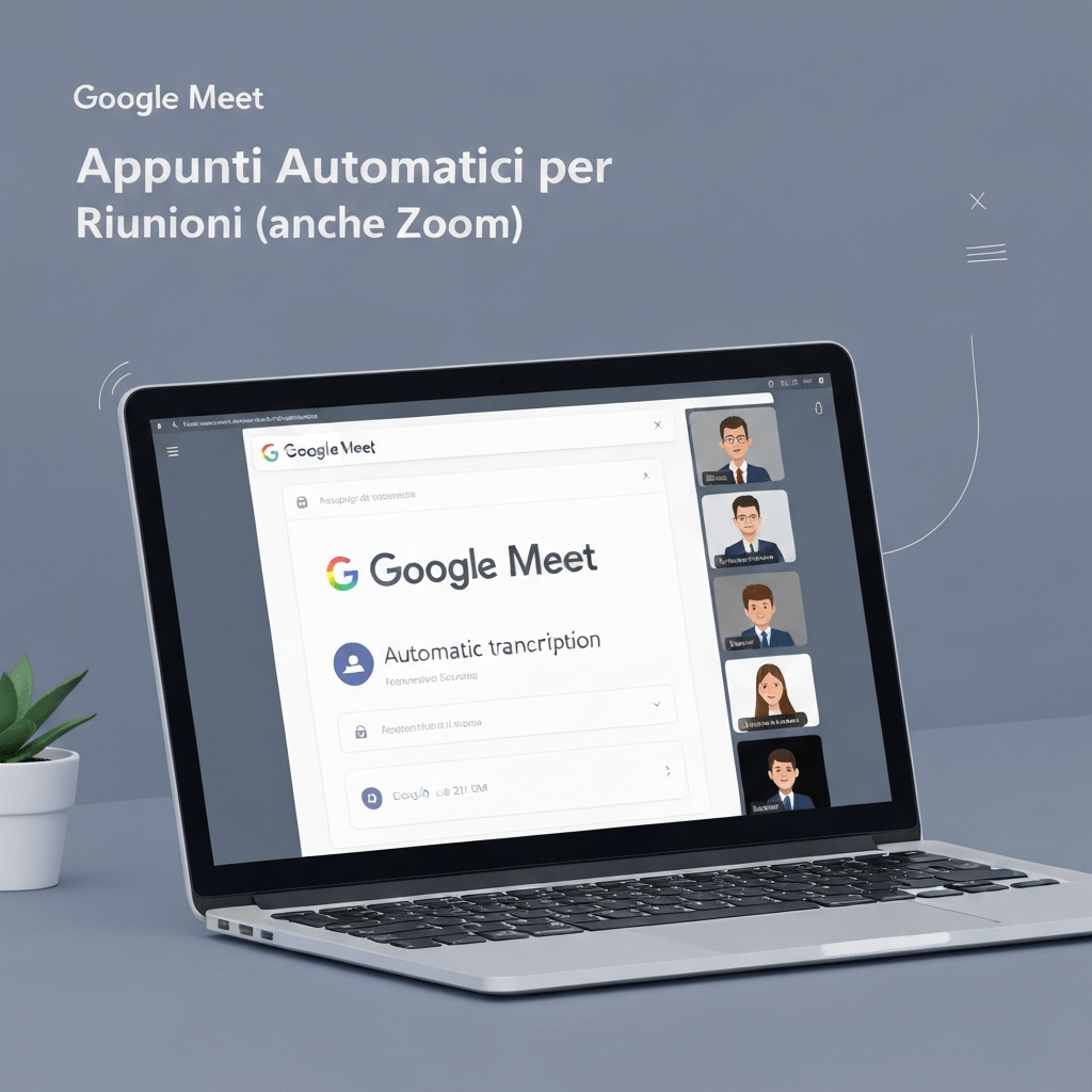 Google Meet automatic meeting notes with Zoom integration