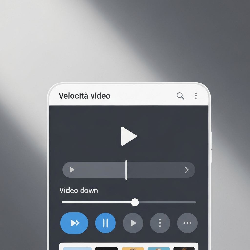 Video playback speed controls: slow down or speed up clip